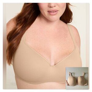 Cacique Lightly Lined Balconette Bra Sz 42DD NWOT